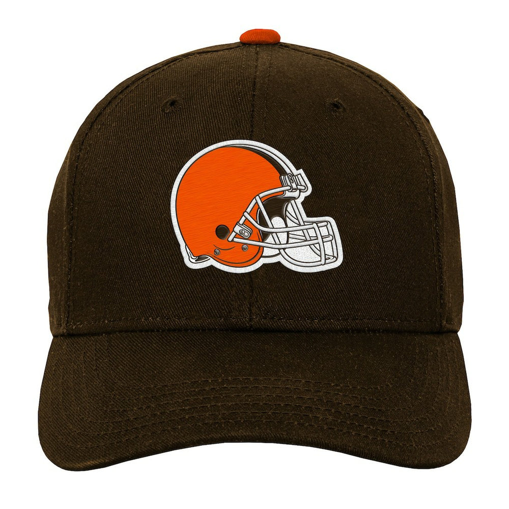 NFL Cleveland Browns Outerstuff Youth Team Pre-Curved Adjustable Hat