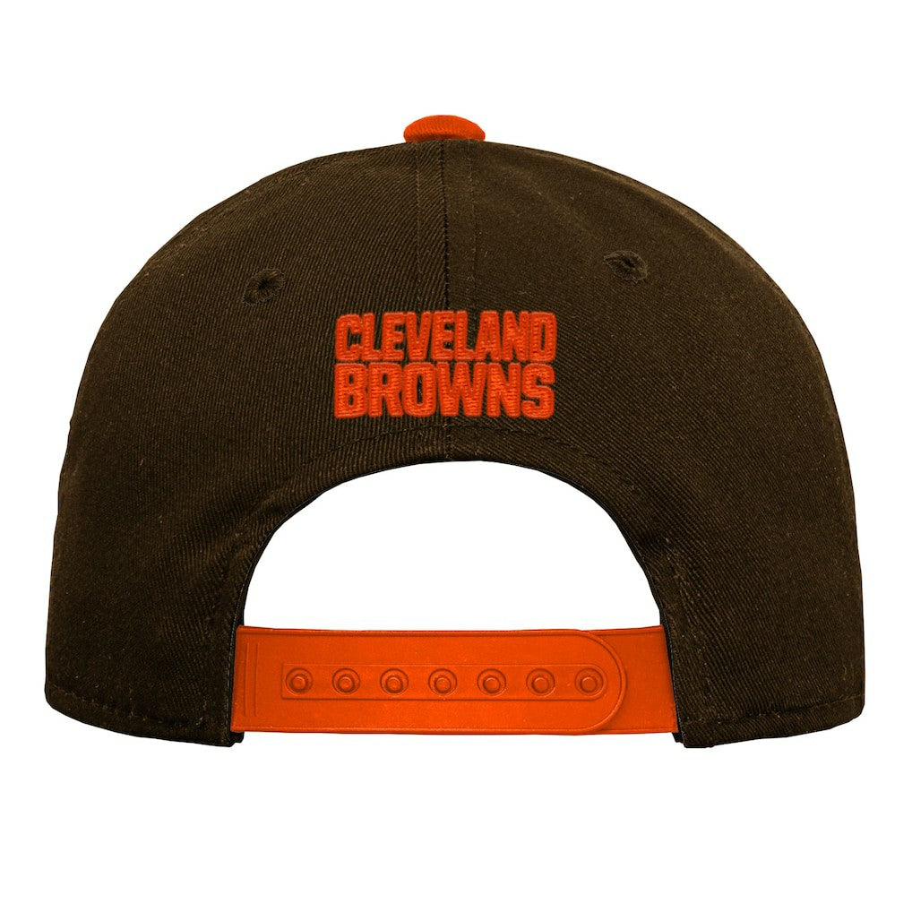 NFL Cleveland Browns Outerstuff Youth Team Pre-Curved Adjustable Hat
