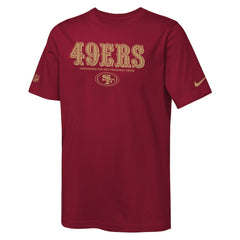 NFL San Francisco 49ers Youth Sideline Team Issue T-Shirt