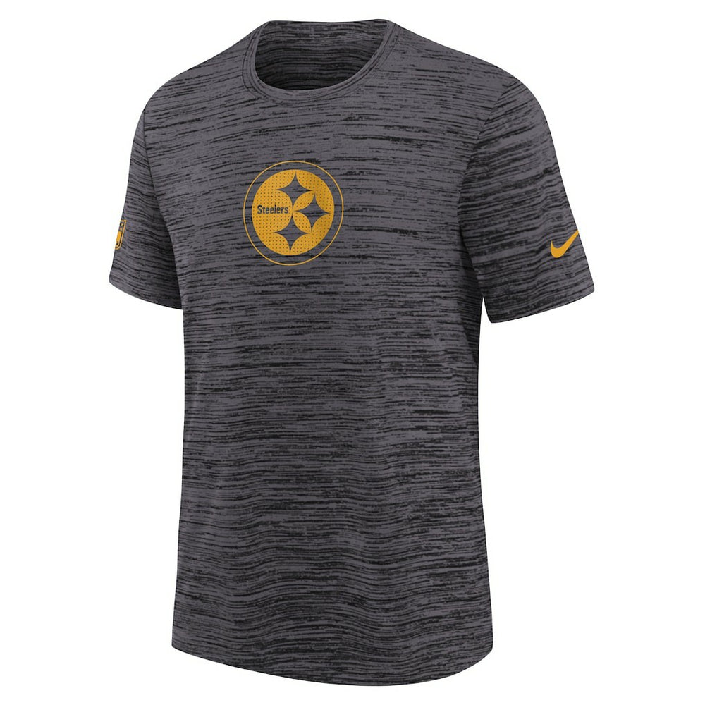 NFL Pittsburgh Steelers Youth Sideline Velocity Performance T-Shirt