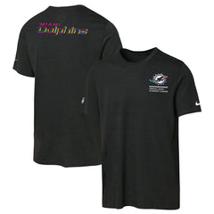 NFL Miami Dolphins Youth 2025 NFL Crucial Catch Tri-Blend Dri-FIT T-Shirt