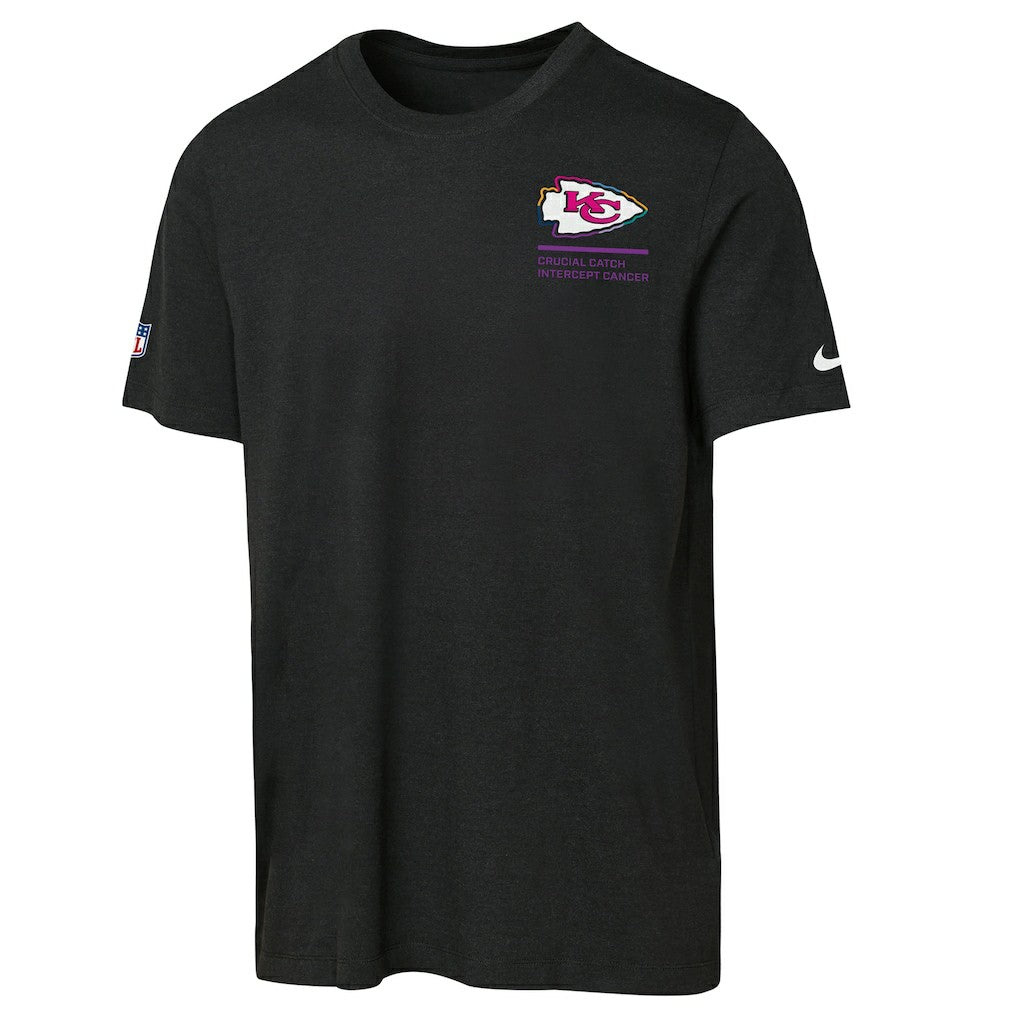 NFL Kansas City Chiefs Youth 2025 NFL Crucial Catch Tri-Blend Dri-FIT T-Shirt