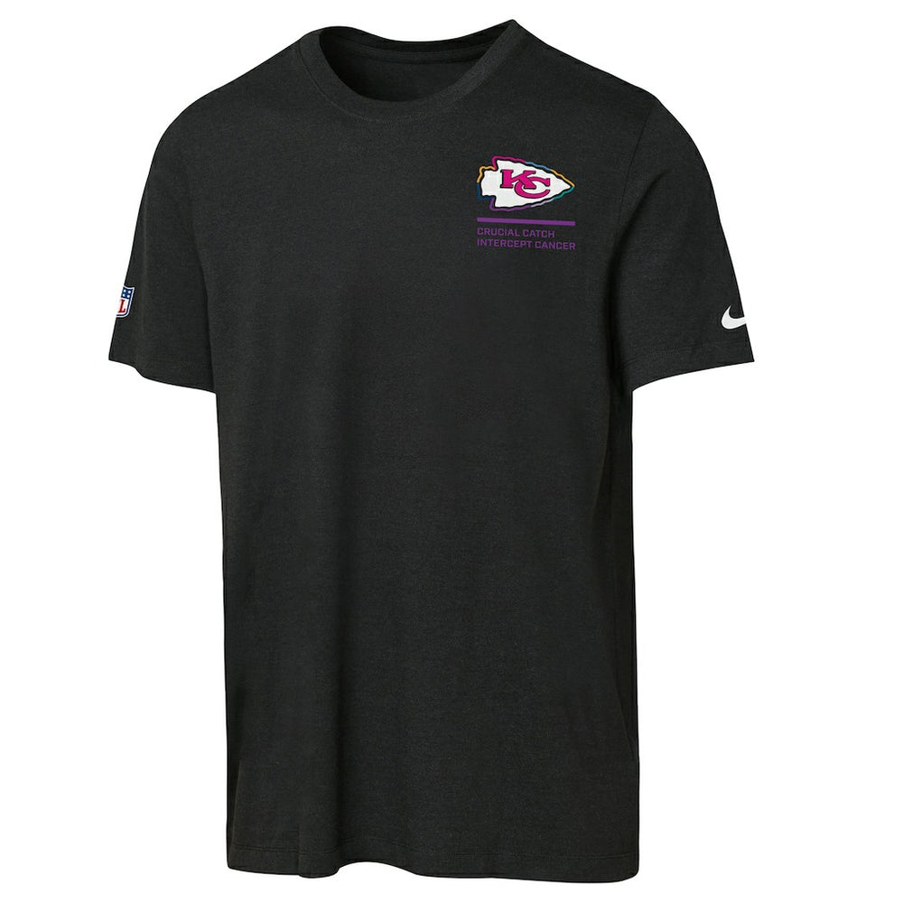 NFL Kansas City Chiefs Youth 2025 NFL Crucial Catch Tri-Blend Dri-FIT T-Shirt