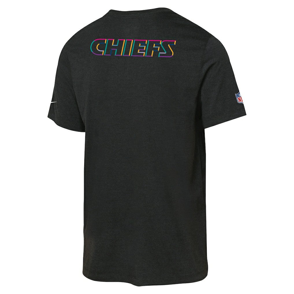 NFL Kansas City Chiefs Youth 2025 NFL Crucial Catch Tri-Blend Dri-FIT T-Shirt