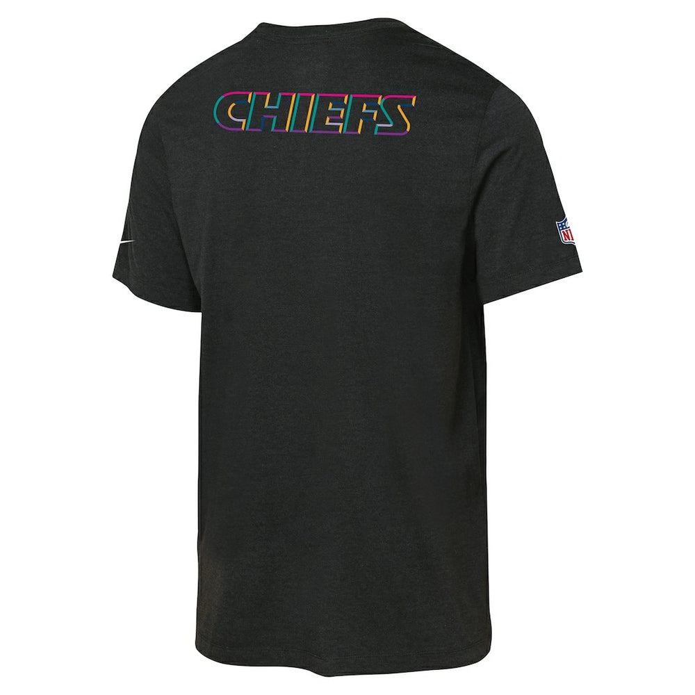 NFL Kansas City Chiefs Youth 2025 NFL Crucial Catch Tri-Blend Dri-FIT T-Shirt