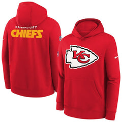 NFL Kansas City Chiefs Youth Sideline Club Fleece Hoodie