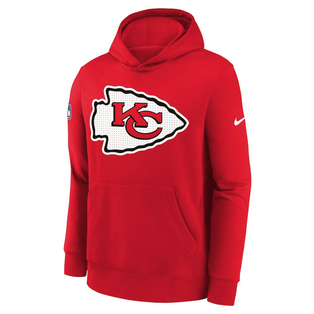 NFL Kansas City Chiefs Youth Sideline Club Fleece Hoodie