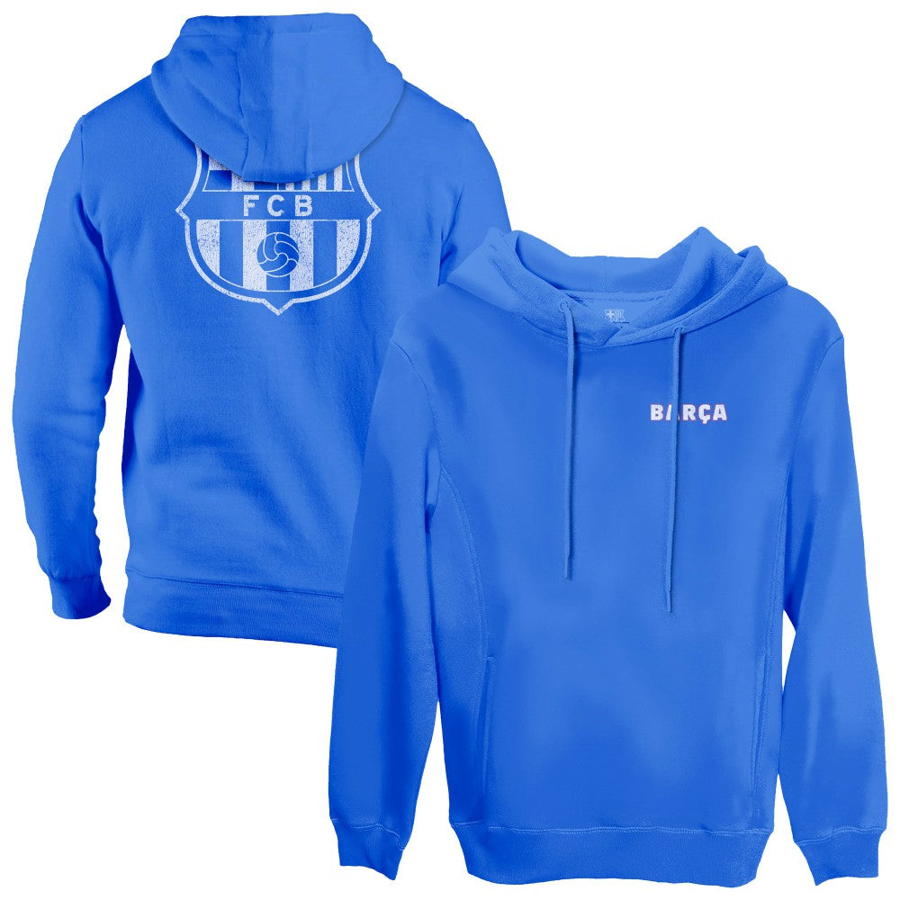 Barcelona 1863FC Wordmark Fleece Pullover Hoodie / Soccer Hot sale
