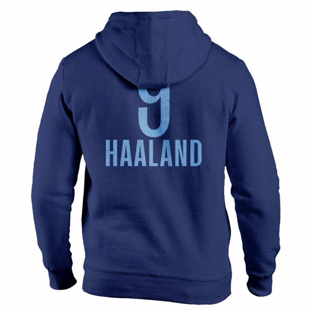 Erling Haaland Manchester City 1863FC Player Fleece Pullover Hoodie / Soccer Discount
