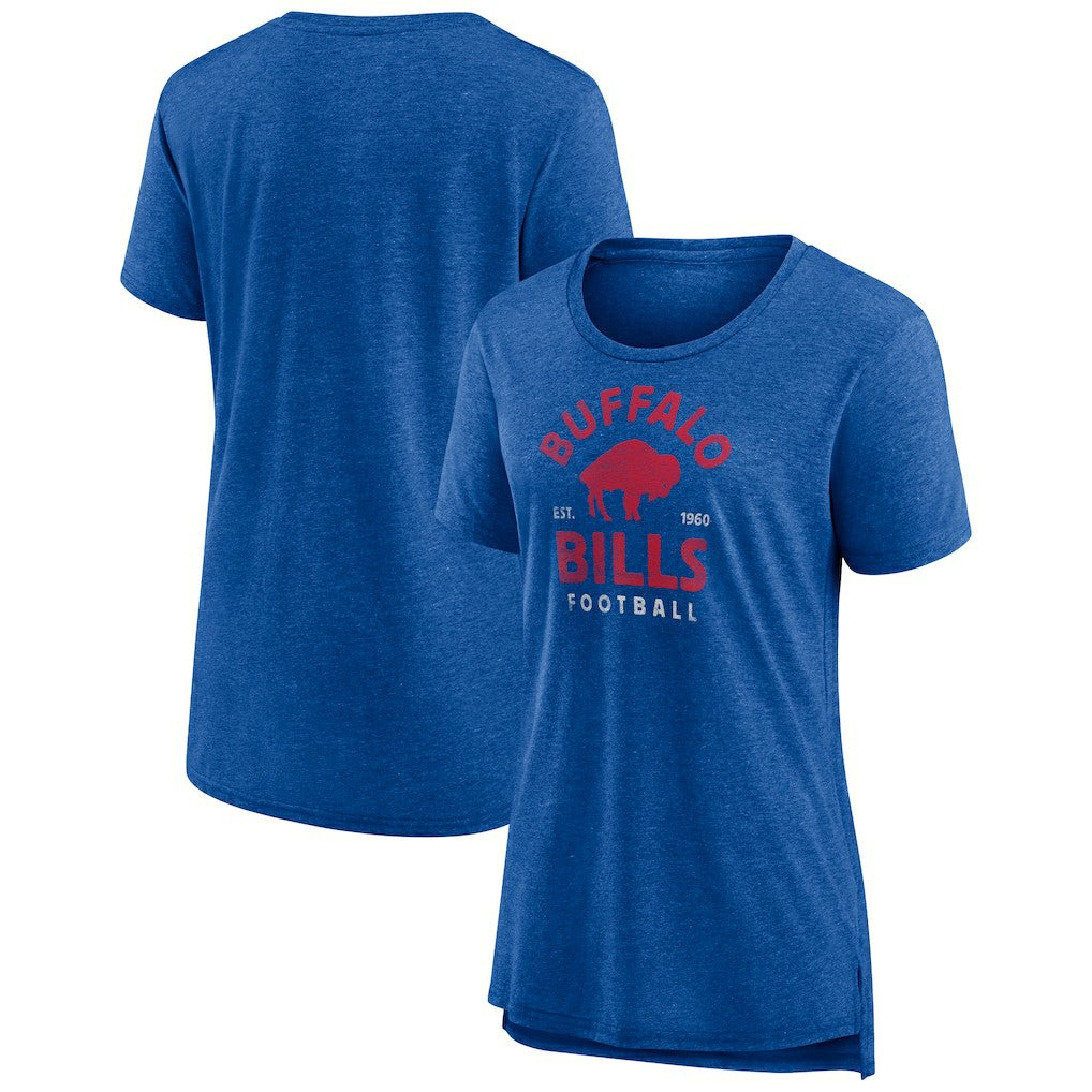 NFL Buffalo Bills Women's Vintage Arch Tri-Blend T-Shirt