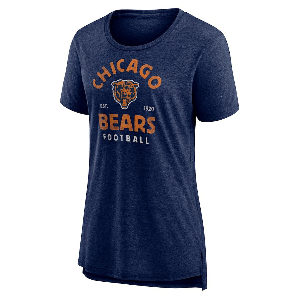 NFL Chicago Bears Women's Vintage Arch Tri-Blend T-Shirt
