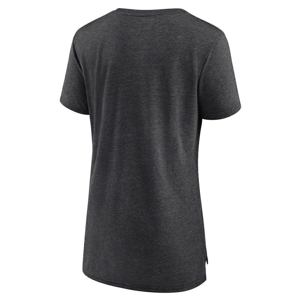 NFL Carolina Panthers Women's Vintage Arch Tri-Blend T-Shirt