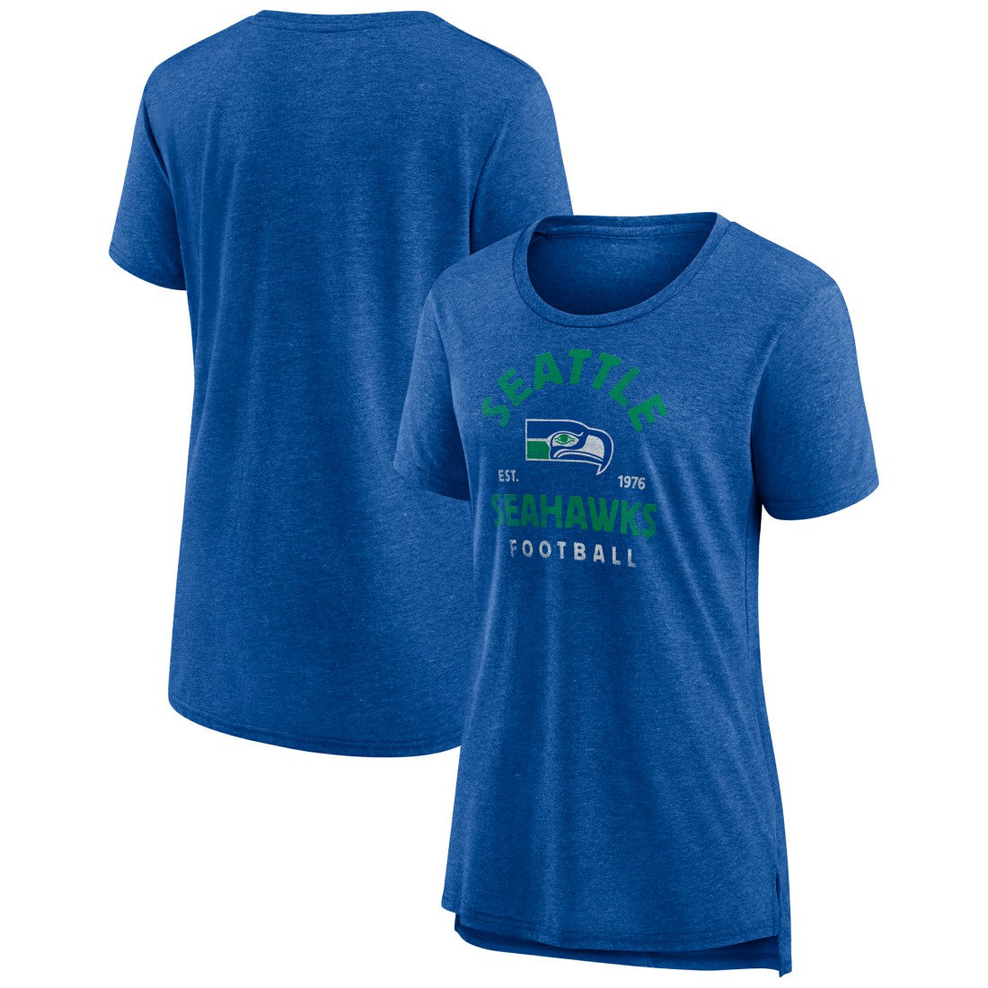 NFL Seattle Seahawks Women's Vintage Arch Tri-Blend T-Shirt