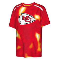 NFL Kansas City Chiefs Outerstuff Youth End Zone Dri-Tek T-Shirt
