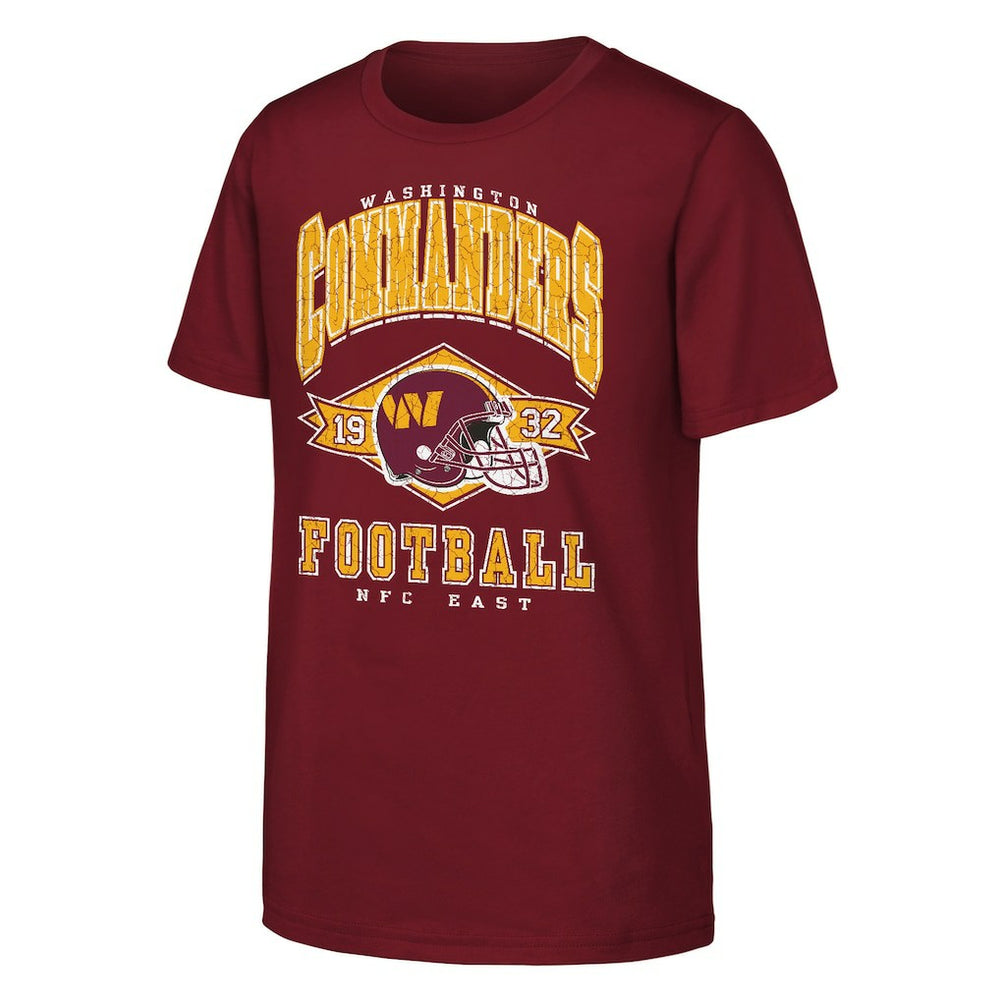 NFL Washington Commanders Outerstuff Youth Kick Off T-Shirt