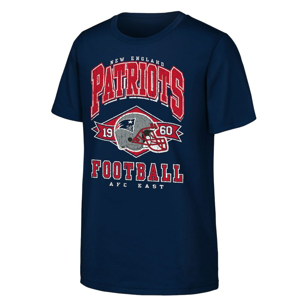 NFL New England Patriots Outerstuff Youth Kick Off T-Shirt