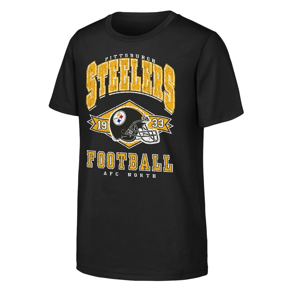 NFL Pittsburgh Steelers Outerstuff Youth Kick Off T-Shirt