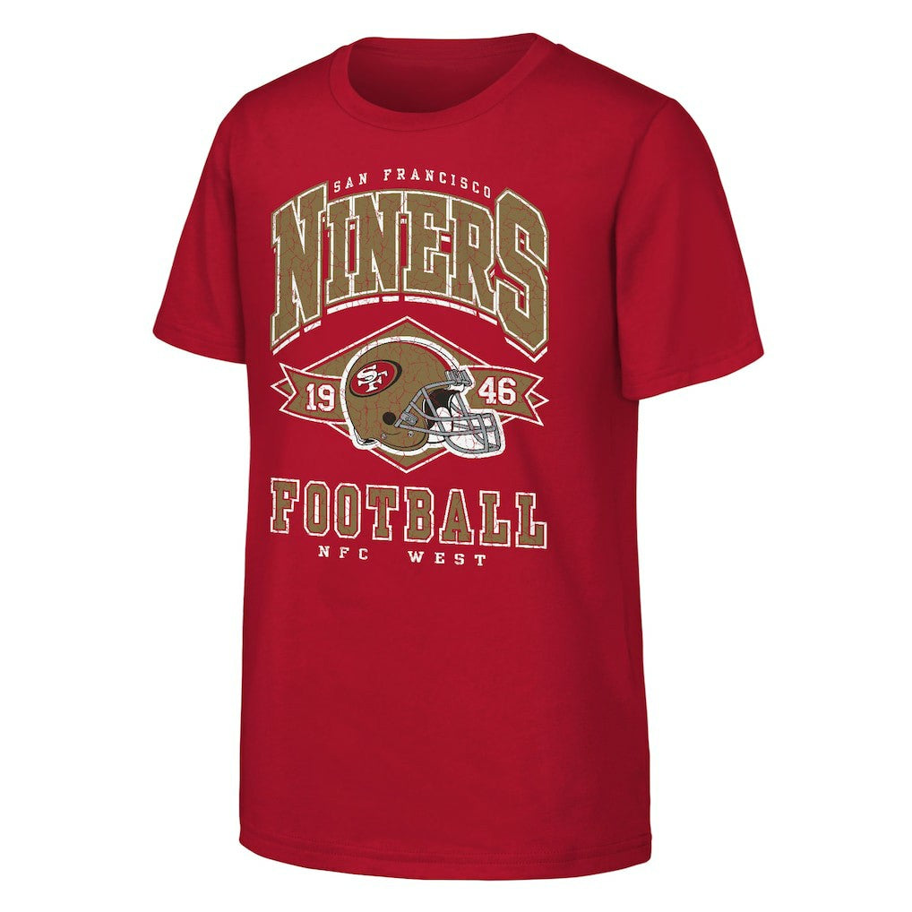 NFL San Francisco 49ers Outerstuff Youth Kick Off T-Shirt
