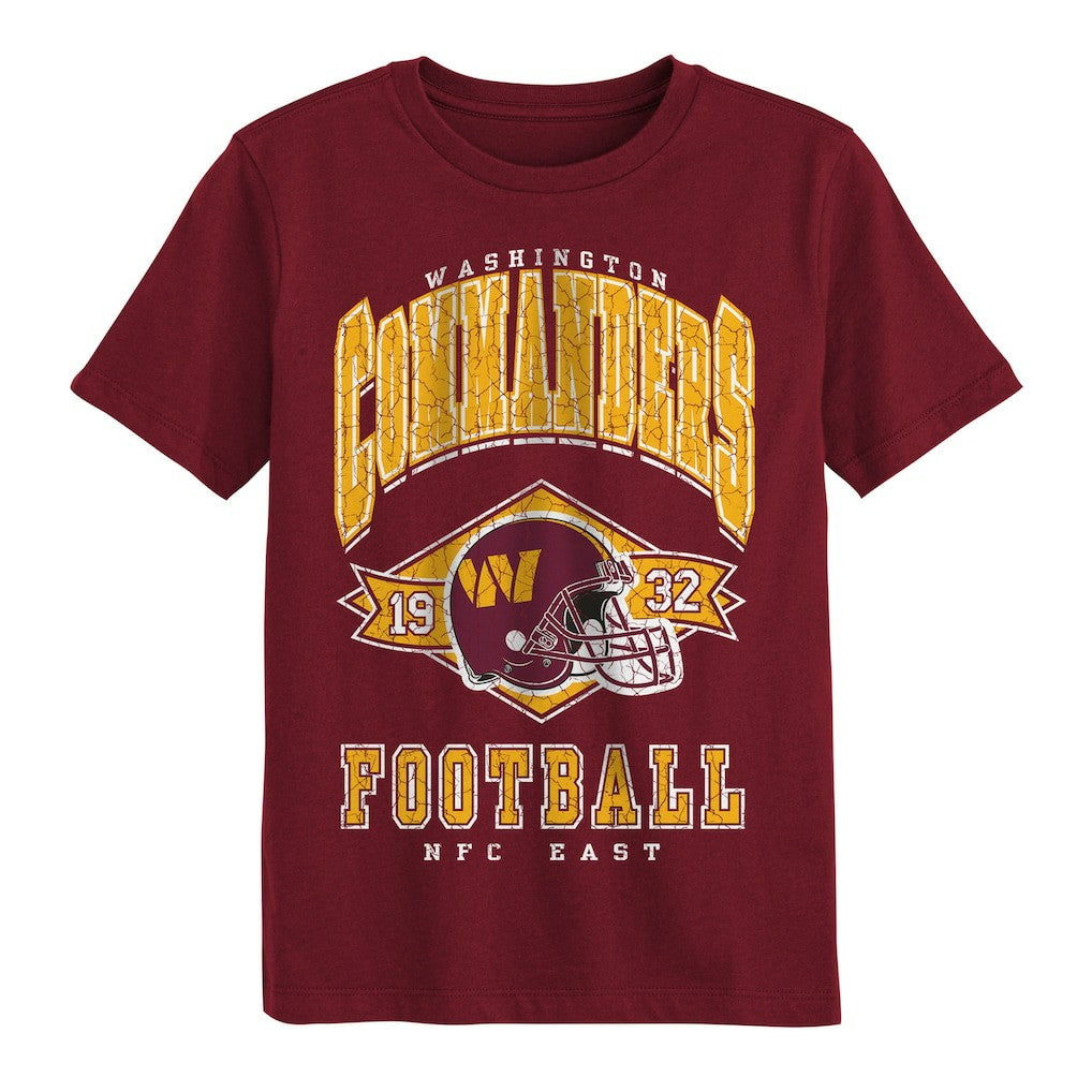 NFL Washington Commanders Outerstuff Preschool Kick Off T-Shirt