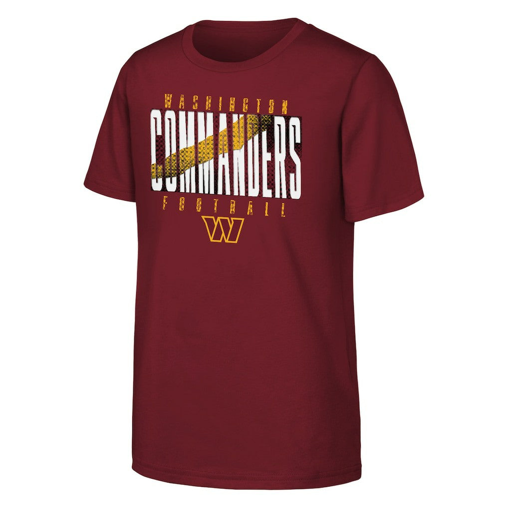 NFL Washington Commanders Outerstuff Youth Posterize T-Shirt