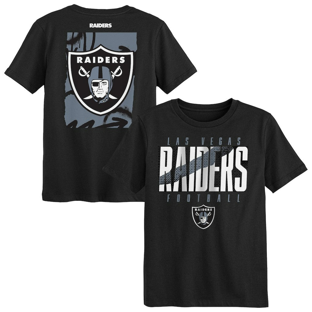 NFL Las Vegas Raiders Outerstuff Preschool Posterize T-Shirt