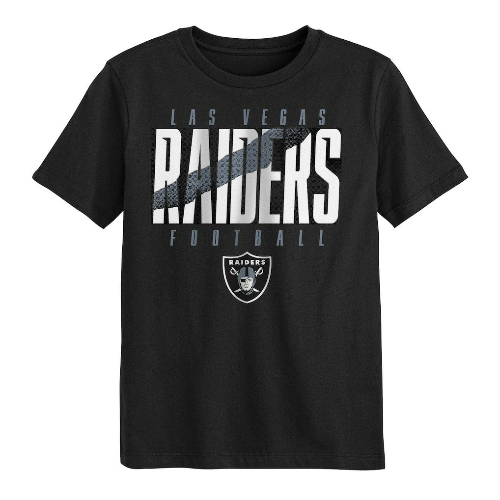 NFL Las Vegas Raiders Outerstuff Preschool Posterize T-Shirt