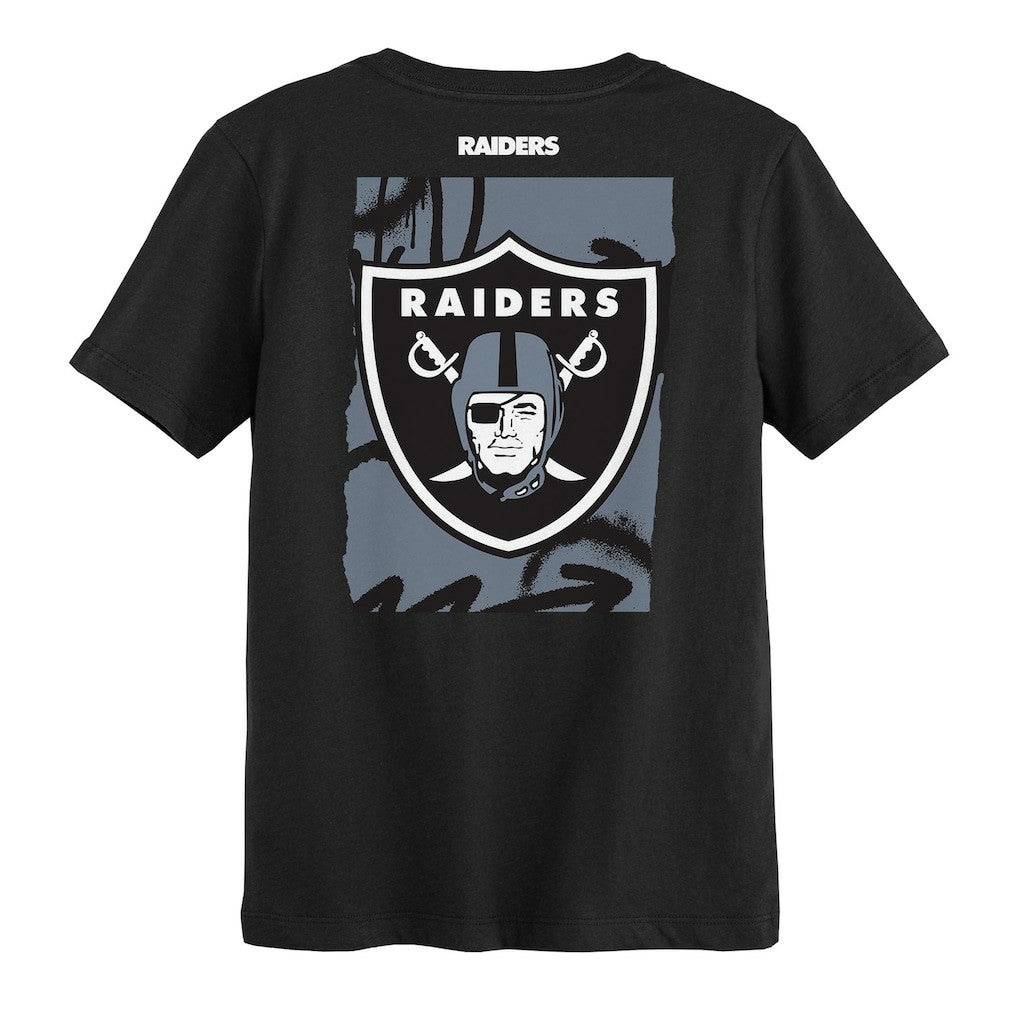 NFL Las Vegas Raiders Outerstuff Preschool Posterize T-Shirt