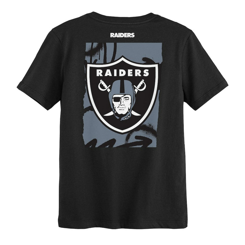 NFL Las Vegas Raiders Outerstuff Preschool Posterize T-Shirt