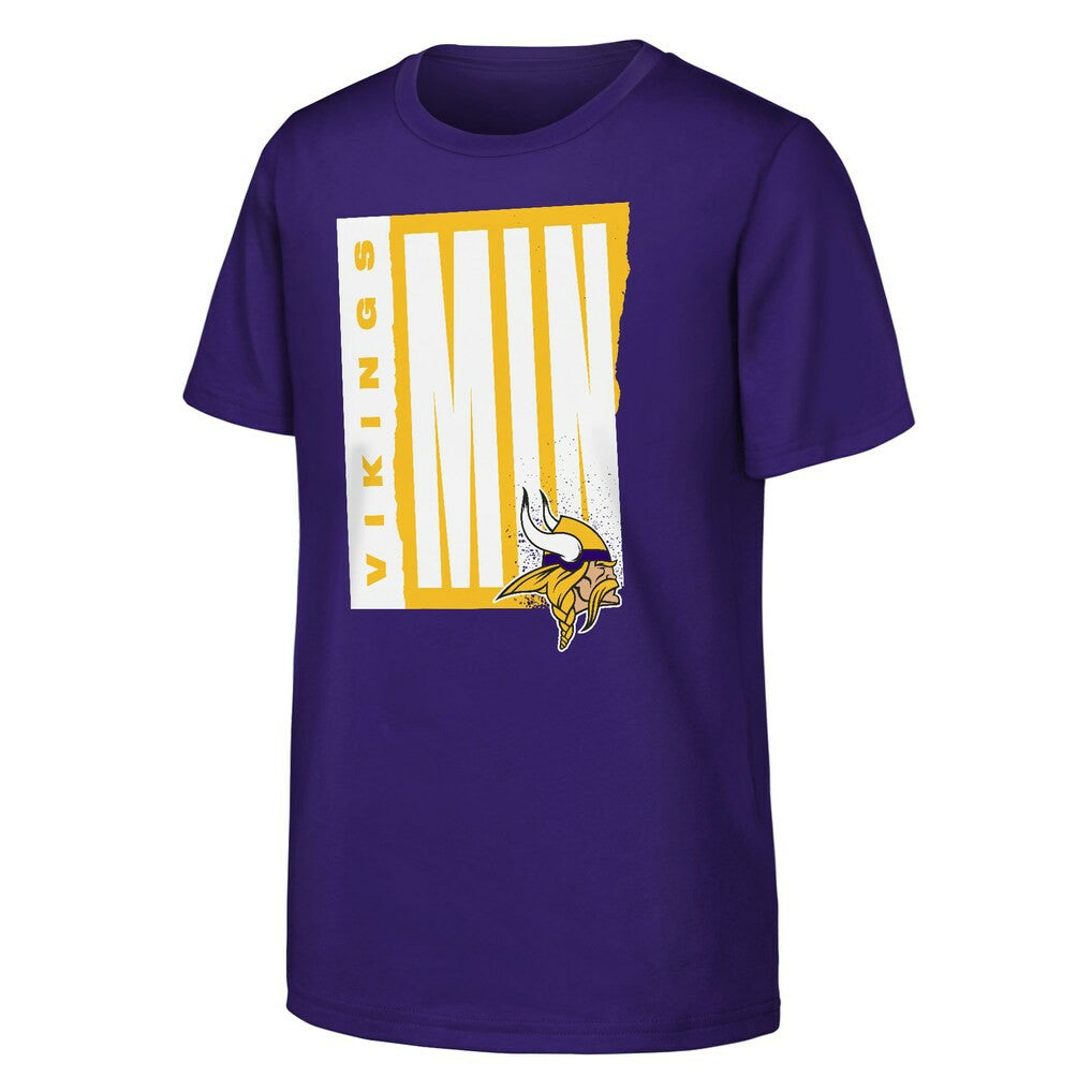 NFL Minnesota Vikings Outerstuff Youth Tear It Up T-Shirt