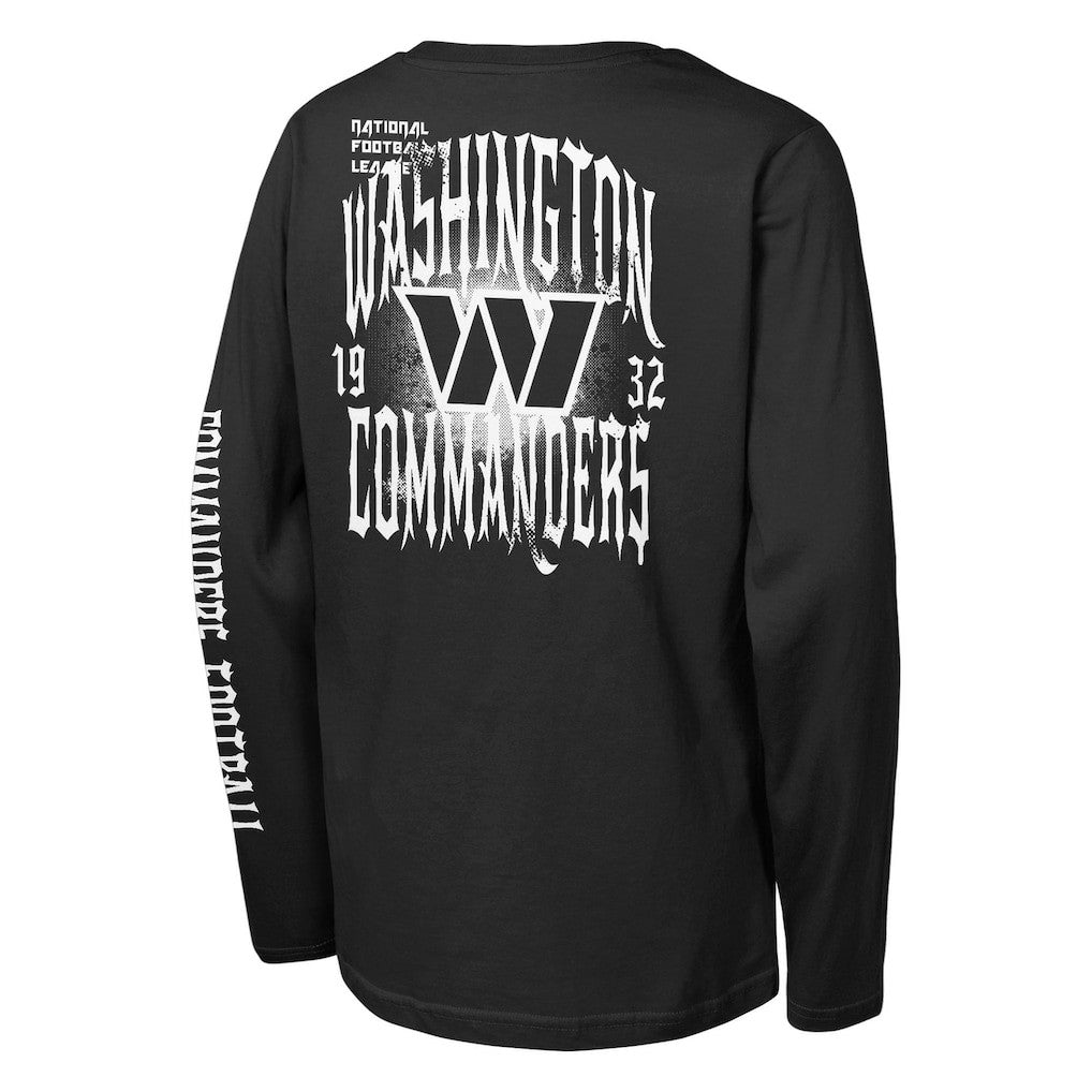 NFL Washington Commanders Outerstuff Youth Rumble Long Sleeve T-Shirt