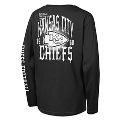 NFL Kansas City Chiefs Outerstuff Youth Rumble Long Sleeve T-Shirt