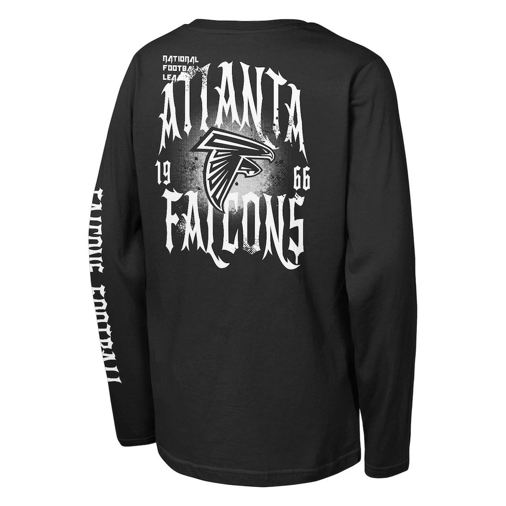 NFL Atlanta Falcons Outerstuff Youth Rumble Long Sleeve T-Shirt