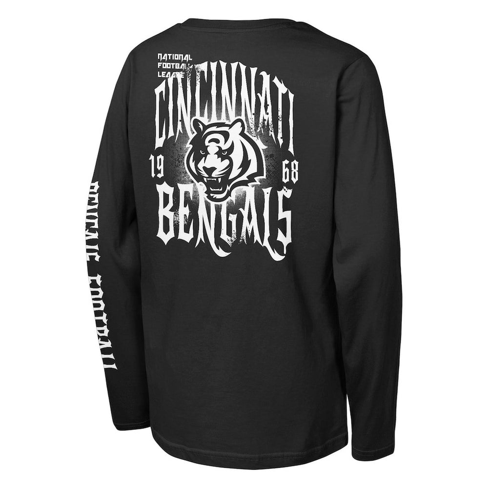 NFL Cincinnati Bengals Outerstuff Youth Rumble Long Sleeve T-Shirt