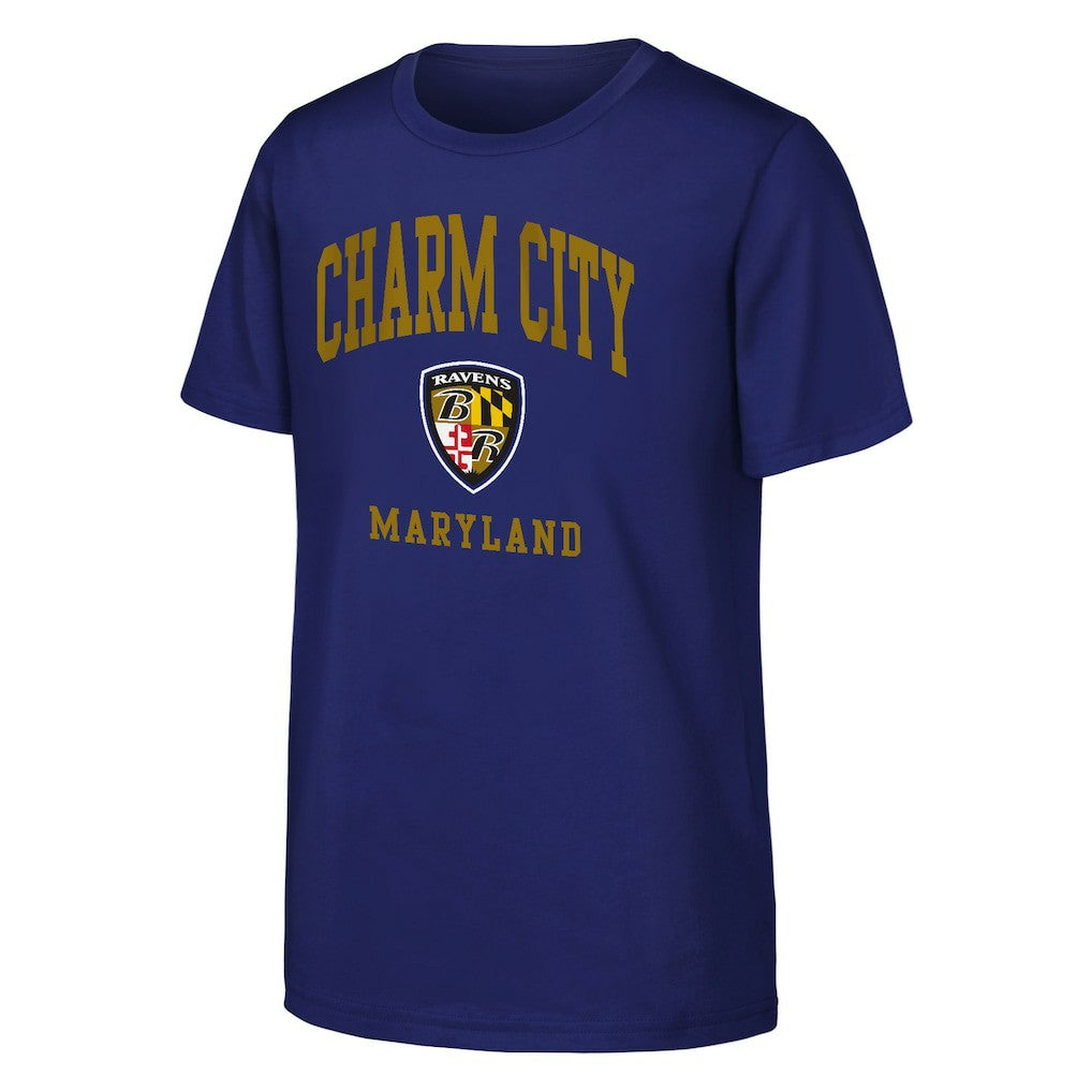 NFL Baltimore Ravens Outerstuff Youth Team Spirit T-Shirt
