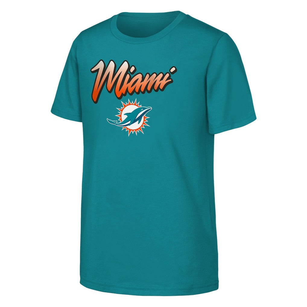 NFL Miami Dolphins Outerstuff Youth Team Spirit T-Shirt