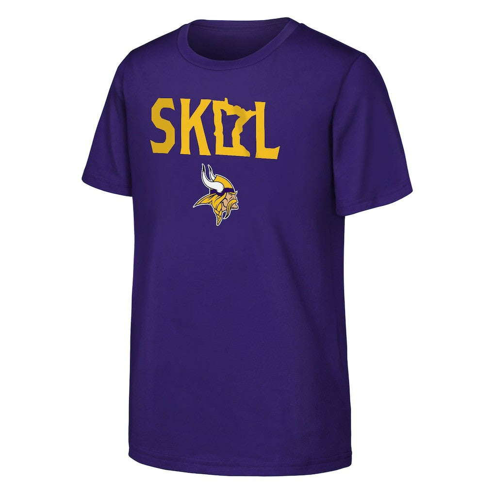 NFL Minnesota Vikings Outerstuff Youth Team Spirit T-Shirt