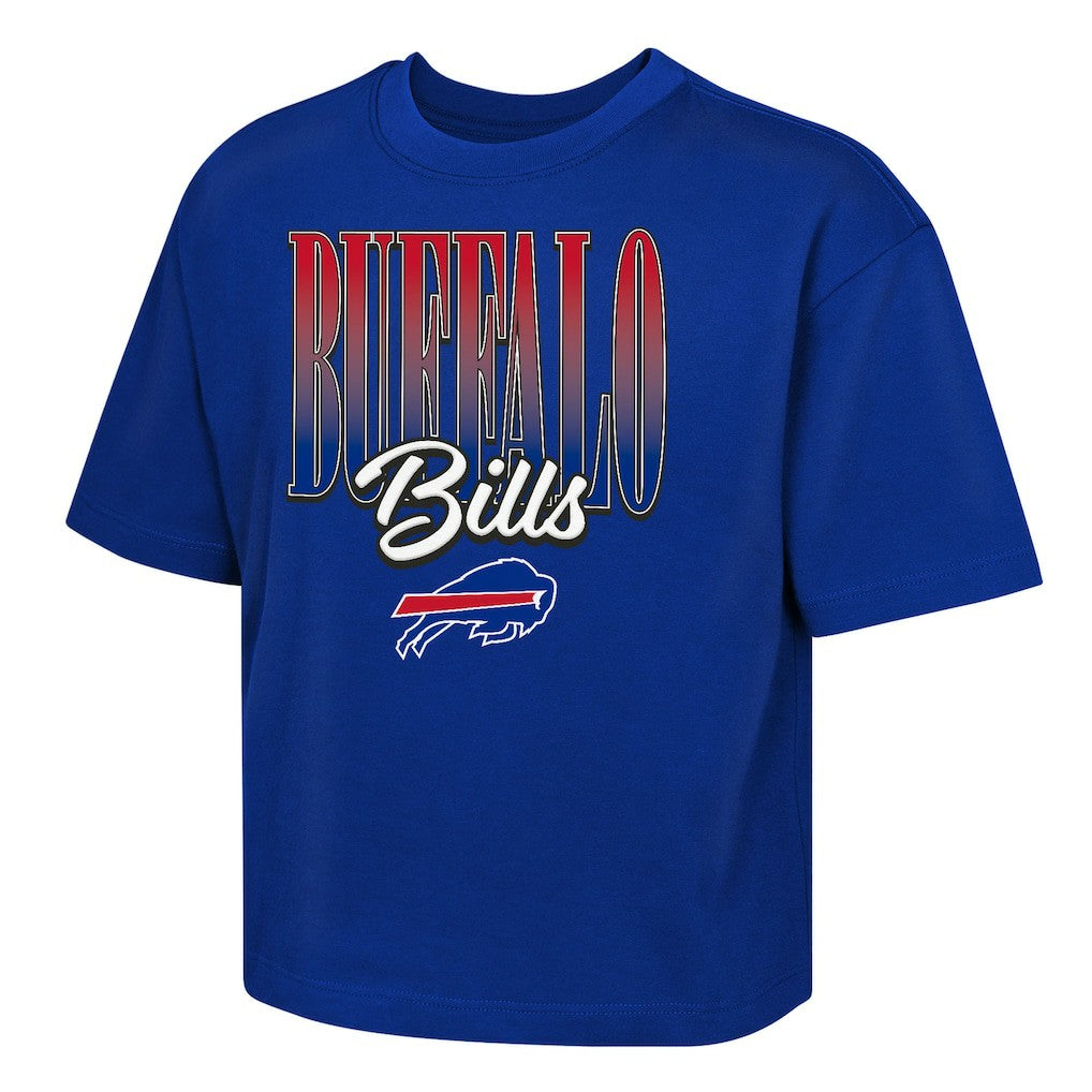 NFL Buffalo Bills Outerstuff Girls Youth Big City Boxy T-Shirt