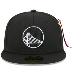 Golden State Warriors x Alpha Industries 59FIFTY Fitted Hat sale - Black | New Era on sale