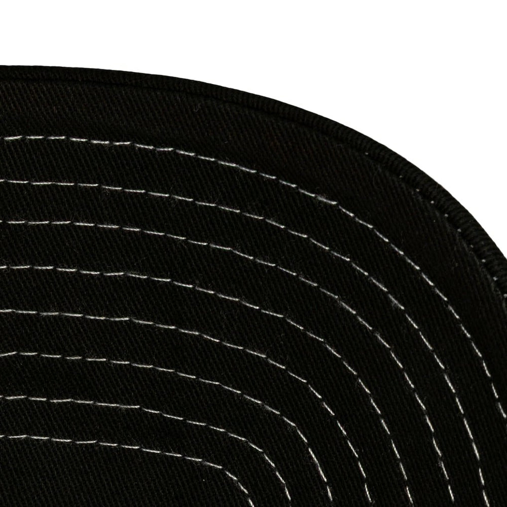 Chicago Bulls Dip Dye Pro Crown Adjustable Hat - Black/White | Mitchell & Ness discount