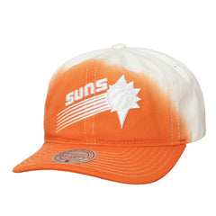 Phoenix Suns Dip Dye Pro Crown Adjustable Hat - Orange/White | Mitchell & Ness on sale