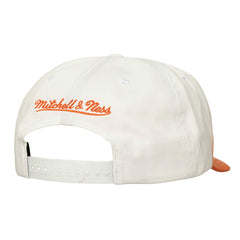 Phoenix Suns Dip Dye Pro Crown Adjustable Hat - Orange/White | Mitchell & Ness on sale