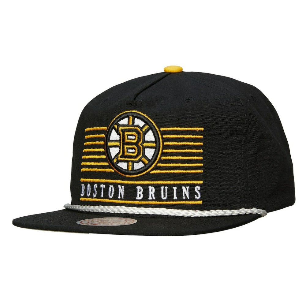 Boston Bruins Mitchell & Ness Ascend Deadstock Snapback Hat