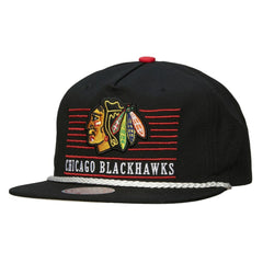 Chicago Blackhawks Mitchell & Ness Ascend Deadstock Snapback Hat
