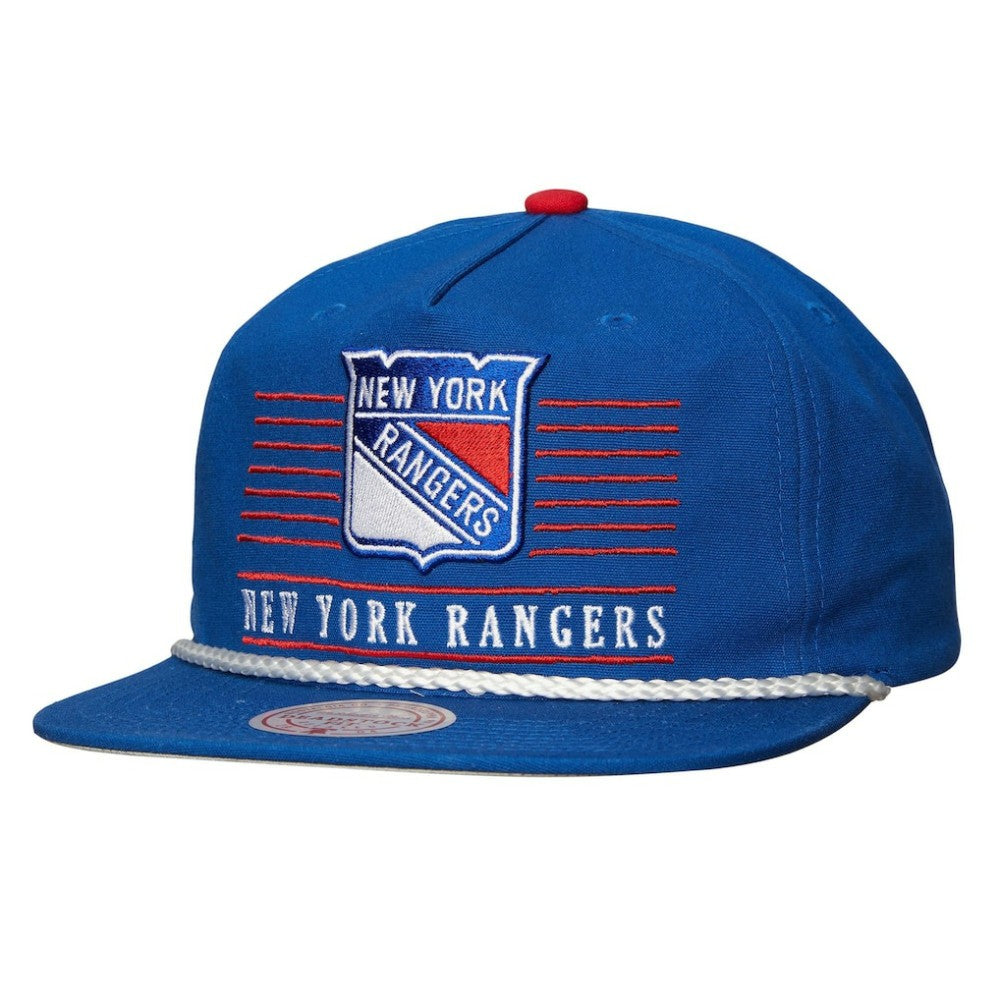 New York Rangers Mitchell & Ness Ascend Deadstock Snapback Hat