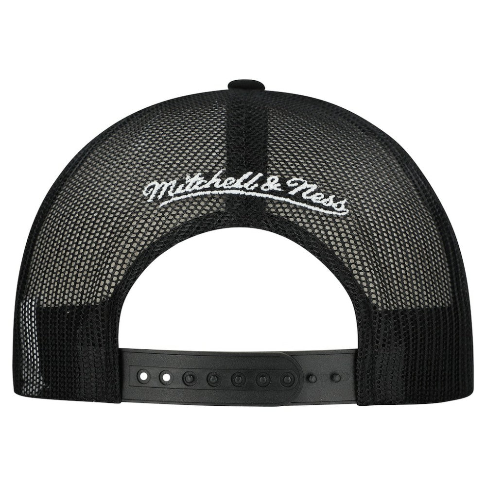 Pittsburgh Penguins Mitchell & Ness Gridlock Trucker Adjustable Hat