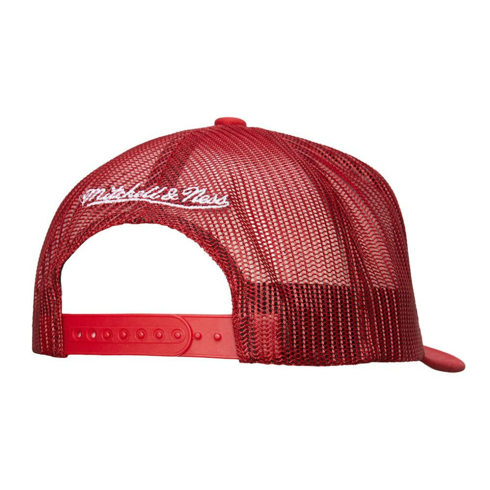 Detroit Red Wings Mitchell & Ness Gridlock Trucker Adjustable Hat