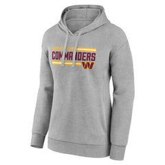 NFL Washington Commanders Women's On Side Stripe Pullover Hoodie