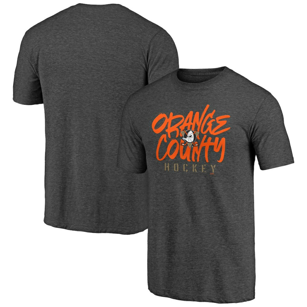 Anaheim Ducks Shoot to Score Tri-Blend T-Shirt