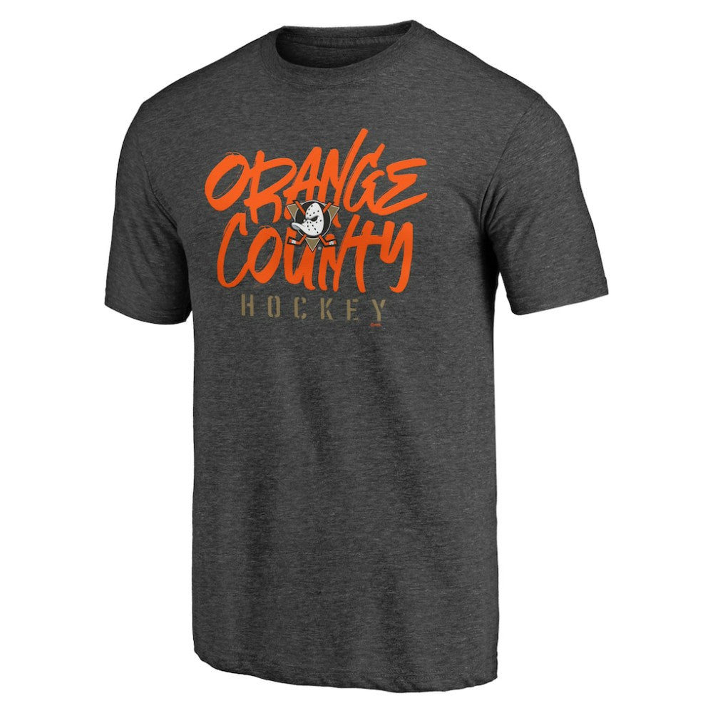 Anaheim Ducks Shoot to Score Tri-Blend T-Shirt