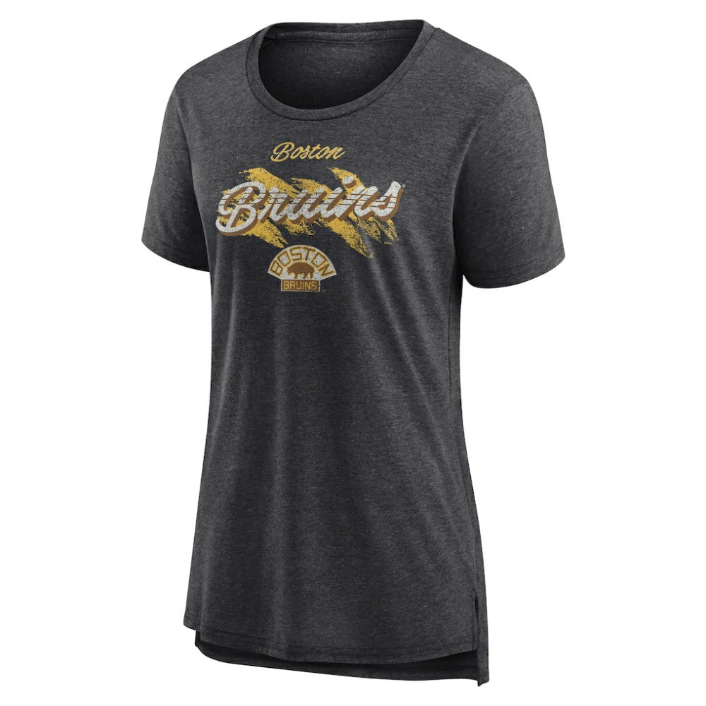Boston Bruins Women's Hit the Ice Tri-Blend T-Shirt